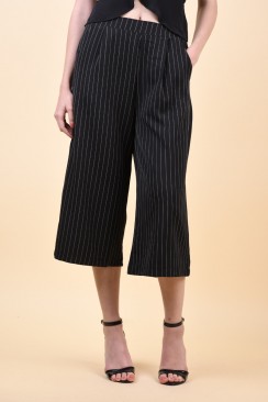 Pantaloni Dama Sister Point Nui-Pa Black/Cream